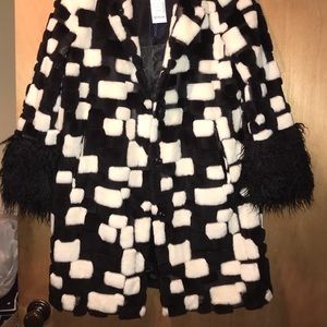 Indigo Moon Faux Fur Jacket